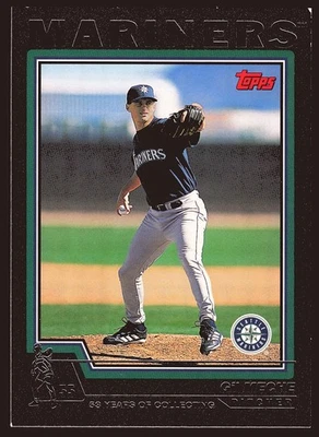 Gil Meche Seattle Mariners 2004 Topps Black #39 SN /53 - Image 1 of 2