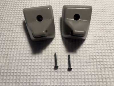 Ford F150 2003 OEM clips de visera derecha e izquierda gris Foto 1 de 4