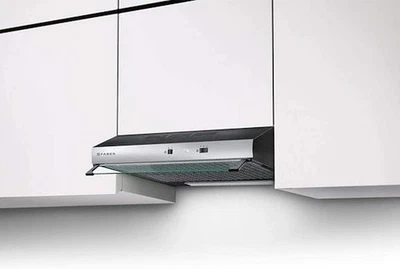 FABER 3000557493 TCH04SS19A741  CAPPA SOTTOPENSILE 90 CM 3 VELOCIT NERO - Immagine 1 di 3