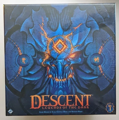 Descent - Juego de mesa Legends of the Dark Acto 1 - Juegos de vuelo de fantasía - Completo Foto 1 de 2