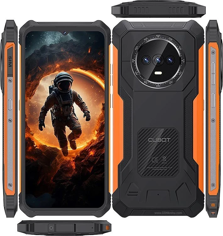 Cubot KingKong ES 4G LTE Black+Orange - 6GB RAM - 128GB ROM - Global Version NEW - Image 1 of 4