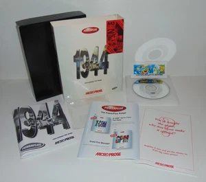 CD-ROM 1944 Across The Rhine PC IBM 486DX MicroProse Tank Simulación Big Box - Imagen 1 de 6