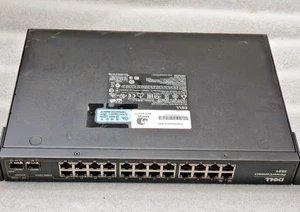 DELL POWERCONNECT 2824 0610-09-3777 ETHERNET NETWORK SWITCH 100-240V FREE SHIP - Picture 1 of 15