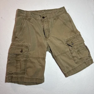 Levi's Cargo Shorts Men's 31 Olive Green 100% Cotton Pockets Classic Fit Zip Fly - Picture 1 of 7