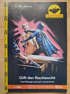 Thriller Fledermaus Kriminalroman Nr.364 - TOP Z0-1 Pabel Romanheft Erstdruck - Picture 1 of 3