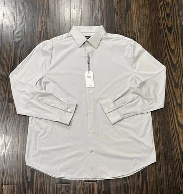 Express Modern Tech 1MX Shirt Men’s XL Gray Cotton Polyester NEW  - Image 1 of 4
