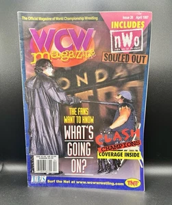 RARE WCW Wrestling Magazine Issue 26 April 1997 Sting Randy Savage Cover WWE WWF - Bild 1 von 2