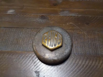 Tapacubos de latón roscado Graham Paige década de 1920 tapa de grasa centro de rueda antipolvo Foto 1 de 4