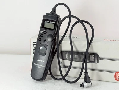[Exc+5 ++] Canon TC-80N3 Timer Remote Controller from JAPAN - Image 1 of 4