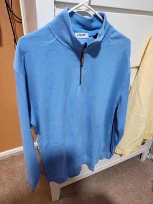 SUDADERA HOMBRE TALLA GRANDE CARIBBEAN JOE CUARTO CREMALLERA NUEVA CON ETIQUETAS Foto 1 de 4