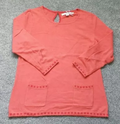 Boden Ladies orange cotton blend Jumper Size 6. Excellent condition J8 - Image 1 of 4