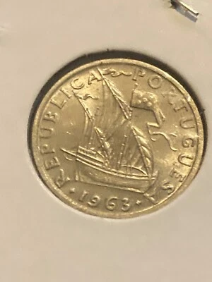 Portugal 1963 2 1/2 Escudos KM 590 BU #C Foto 1 de 4