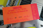 TRIBUTE feat. Pierre Moerlen (Gong) Concert 1986 Ticket Billet Eintrittskarte