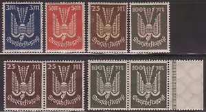 ✠Germany Stamps Deutsches Reich 1919-23 Flugpost Holztaube Mark Set MNH** - Picture 1 of 2