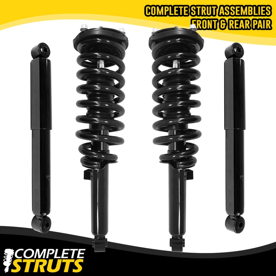 Front Complete Strut Assemblies & Rear Shocks Bundle for 2003-2006 Kia Sorento - Image 1 of 1