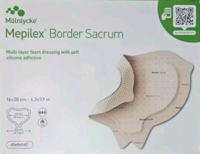 💟Mepilex Border Sacrum Soft 10ct SHEETS ONLY NO BOX! 💟 Silicone Foam 6.3"x7.9" - Image 1 of 3