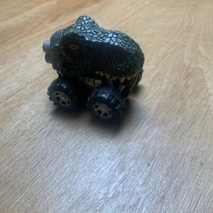 Mini Dinosaur Toy Model Pull Back Cars Wheel Truck Toys for Children's Gifts - Picture 1 of 6