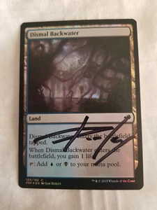 Lúgubre Blackwater FOILFate Forjado ED PRUEBA DE ARTISTA Firmado por Sam Burley Magic The Gathering - Imagen 1 de 1