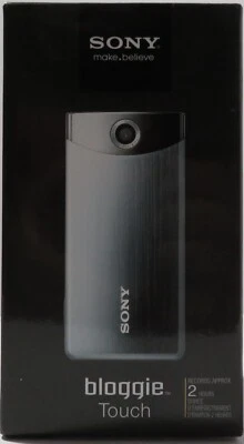 Sony Bloggie MHS-TS10 2 Hour HD 4GB Camcorder Black BRAND NEW FACTORY SEALED - Image 1 of 4