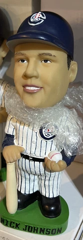 Columbus Clippers Nick Johnson Bobblehead *New York Yankees* Cover