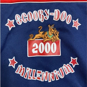 Y2K Scooby Doo Cartoon Network Hooded Dress 3/4 Sleeve Red Blue Girls Size 14 16 - Picture 1 of 8