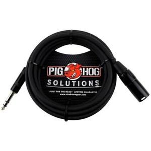 Pig Hog Solutions TRS(M) to XLR(M) Balanced Adapter Cable (15 ft.) 10 ft. - Picture 1 of 3