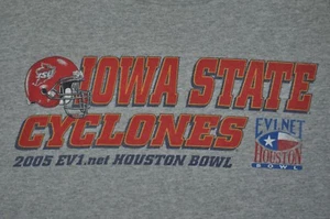 t-shirt xlarge iowa state university cyclones football 2005 24 inches pit 2 pit - Picture 1 of 3