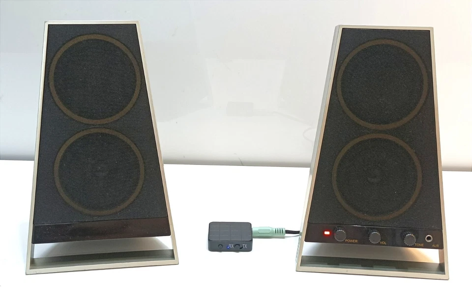 ALTEC LANSING VS2620, CASSE AUDIO SYSTEM CON RICEVITORE BLUETOOTH. - Immagine 1 di 4