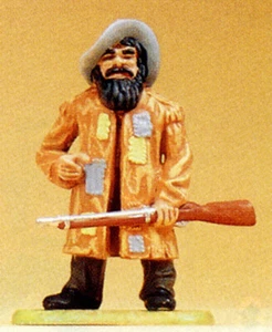 Preiser Elastolin 54955 Karl May's "Sam Hawkins" original painted 70mm mib - Picture 1 of 1