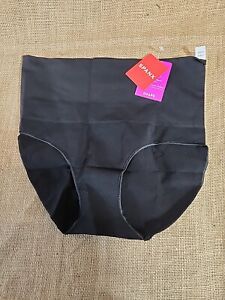 NWT Spanx Everyday Brief Seamless Shaping Sixe Large Very Black NEW