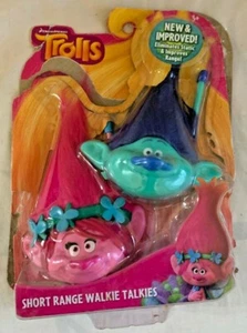 DREAMWORKS TROLLS SHORT RANGE WALKIE TALKIES - OPEN BOX - FREE SHIPPING - Picture 1 of 2