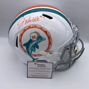Jaylen Waddle Rookie Record Signed Full Size Miami Dolphins Helmet Fanatics - Picture 1 of 1