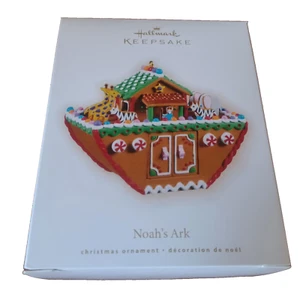 Hallmark Keepsake Christmas Ornament Noah's Ark 2009 NEW NIB Gingerbread Animals - Picture 1 of 3