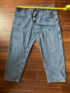 Faded Glory 100% Cotton Blue Jeans Men’s 44W X 30L - Picture 1 of 4