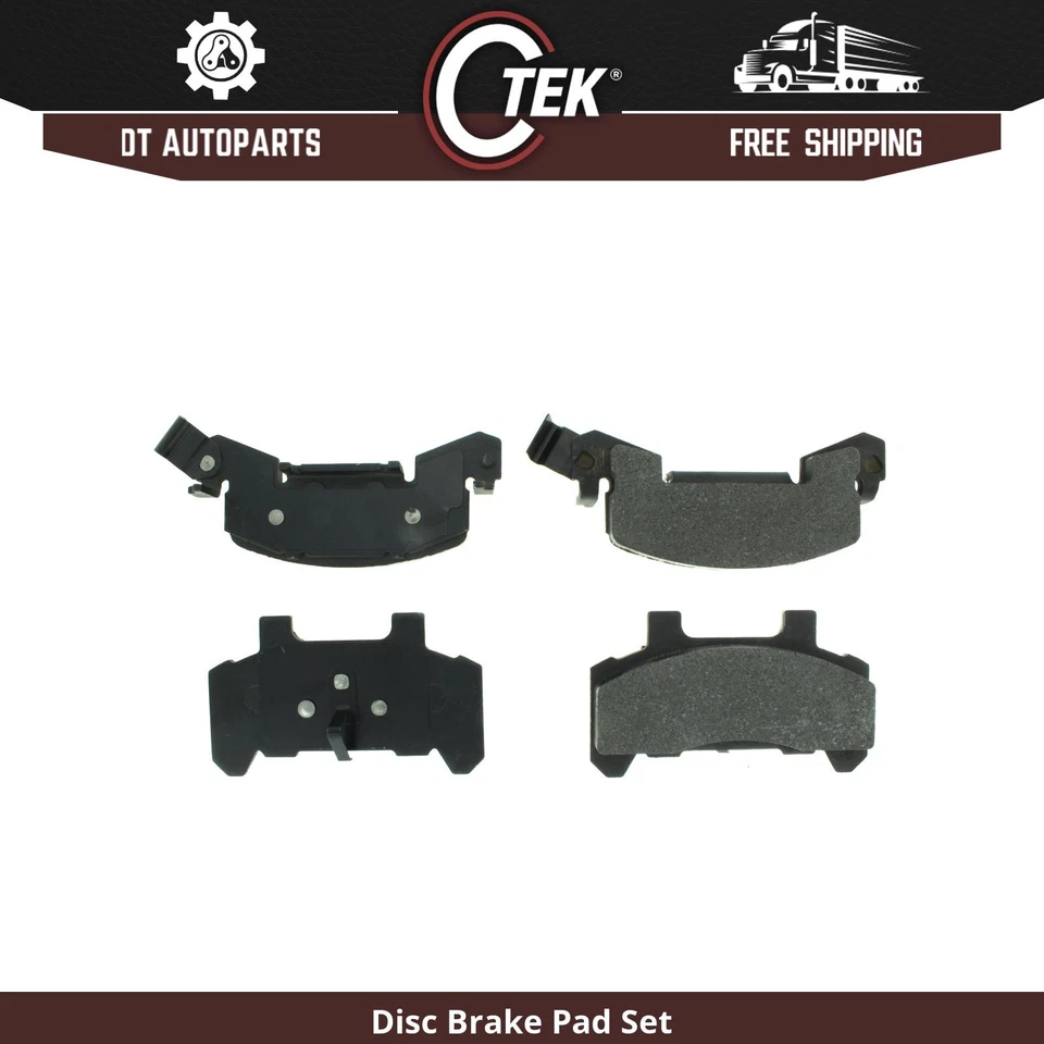Для 1984-1985 Pontiac J2000 Sunbird | Центричные передние дисковые тормозные колодки - Изображение 1 из 4