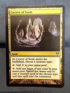 MTG Cavern of Souls FOIL English AVR Avacyn Restored Playable Condition - Picture 1 of 2