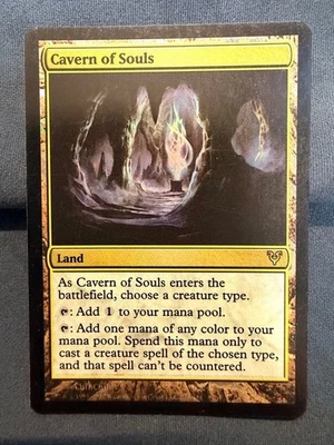 MTG Cavern of Souls FOIL English AVR Avacyn Restored Playable Condition - Image 1 of 2