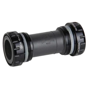 New Shimano ISMBBR60B SM-BBR60 Hollowtech II BB Shell: 68mm Axle: 24mm Steel Gre - Picture 1 of 1