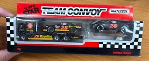 Davey Allison #28 Havoline 1993 Matchbox Super Star Team Convoy And Test Car - Picture 1 of 3