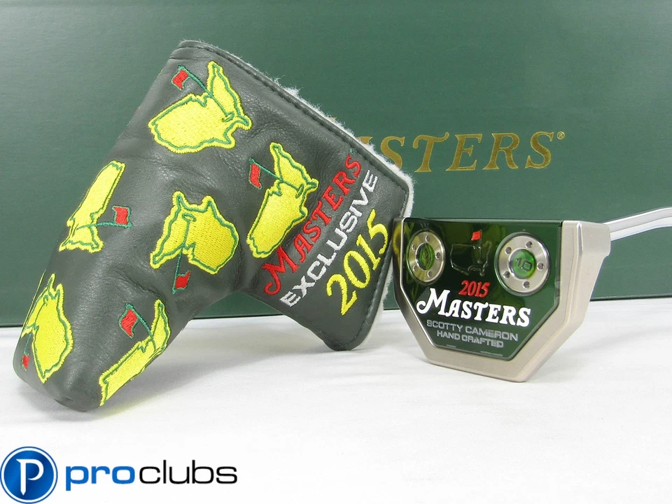 NEW SCOTTY CAMERON '2015 MASTERS GOLO PUTTER -IN BOX- (ONLY 100 MADE) - Image 1 of 4
