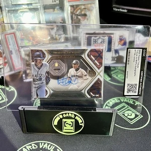2022 Topps Tribute To MVPs ON-CARD Auto ICHIRO SUZUKI #TTM-I 18/50 Mariners - Bild 1 von 5