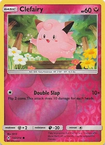 Clefairy SM - Unbroken Bonds 132/214- NM - Reverse Holo - Picture 1 of 2