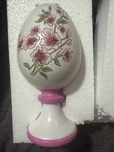 Decorazioni Primaverili Pasquali 9,8 Pollici per Casa, Grandi Uova Decorative in Resina Bianco - Foto 1 di 6