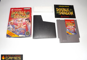 Double Dragon  WORN COMPLETE BOX  - NINTENDO NES - FAST SHIPPING!  416a