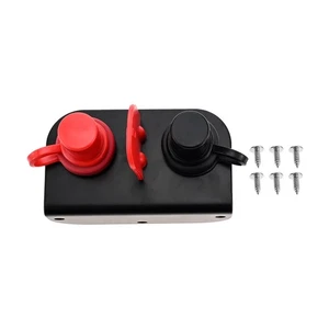 Remote Battery Terminals Relocation Kit with Heavy Duty Mounting Bracket - Picture 1 of 11