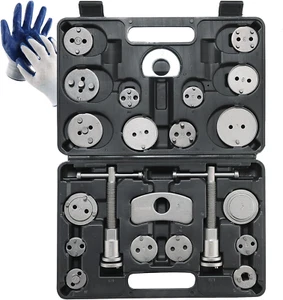 23Pcs Heavy Duty Disc Brake Caliper Tool Set and Wind Back Kit for Brake Pad Rep - Picture 1 of 12