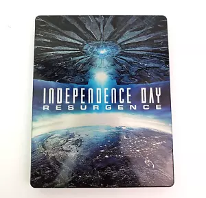 Independence Day Resurgence Special Edition Steelbook Blu-Ray + DVD Movie - Imagen 1 de 4
