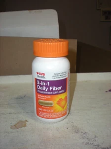 3-in-1 Daily Fiber 100 Capsules EXP 04/2027 - Picture 1 of 1