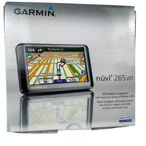 Garmin Nuvi 265 WT GPS Navigation System Wireless Tested Works - Picture 1 of 8