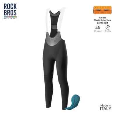 【ROAD TO SKY】ROCKBROS Men Bicycle Pants 3D Padded Bike Soft Shock Absorption - Image 1 of 4